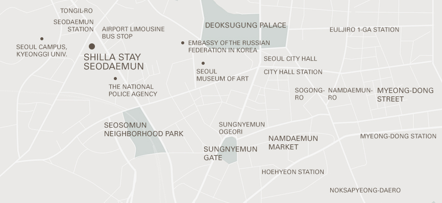 신라스테이 서대문 Map