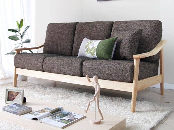 korea furniture rental Fabric Sofa