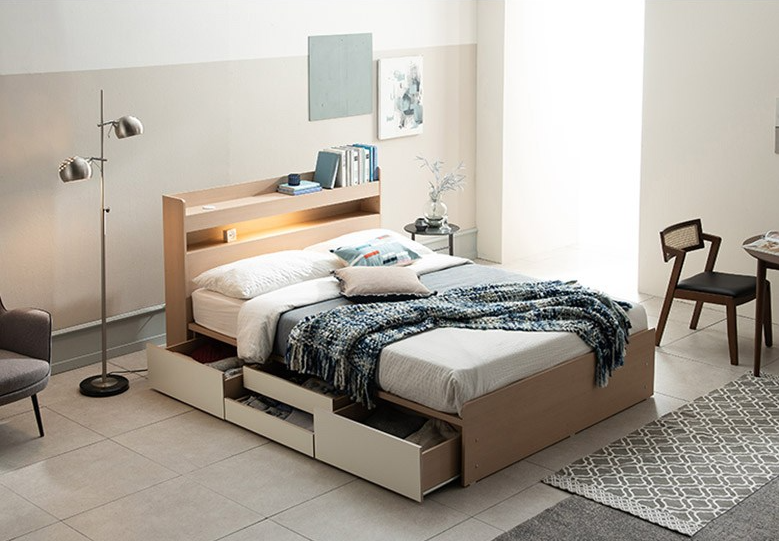 korea furniture rental Bed